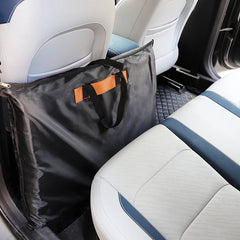 Detachable and Modular Hard Bottom Extender Car Seat Cover for Dogs