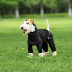 All-Weather Full-Coverage Dog Rain Suit
