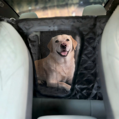 Detachable and Modular Hard Bottom Extender Car Seat Cover for Dogs