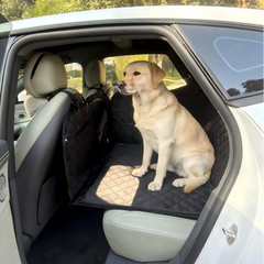 Detachable and Modular Hard Bottom Extender Car Seat Cover for Dogs