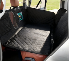 Detachable and Modular Hard Bottom Extender Car Seat Cover for Dogs