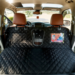 Detachable and Modular Hard Bottom Extender Car Seat Cover for Dogs