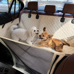 Reinforced Modular Hard Bottom Dog Car Seat Extender Cover