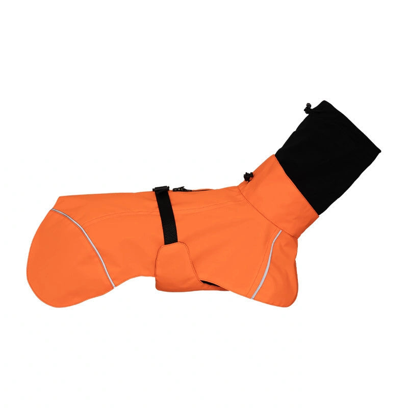 Reflective Waterproof Dog Raincoat