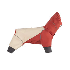 Back-Opening Full-Coverage Dog Rain Jacket